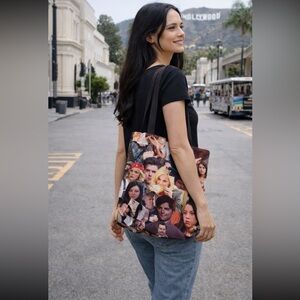 Parks and Recreation show Tote Bag size 12,5*12,5”.